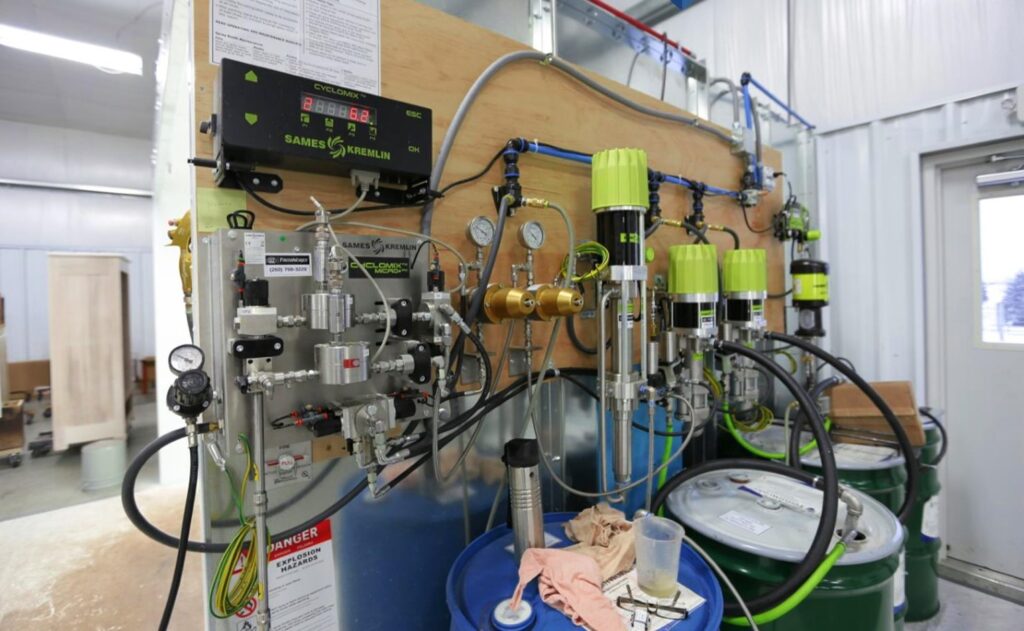 Two Component Paint Mixing System Implementation Green Glory Technologies